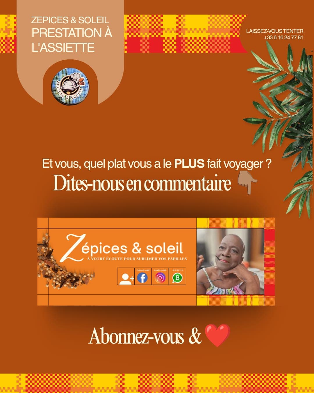 Buffet caribéen